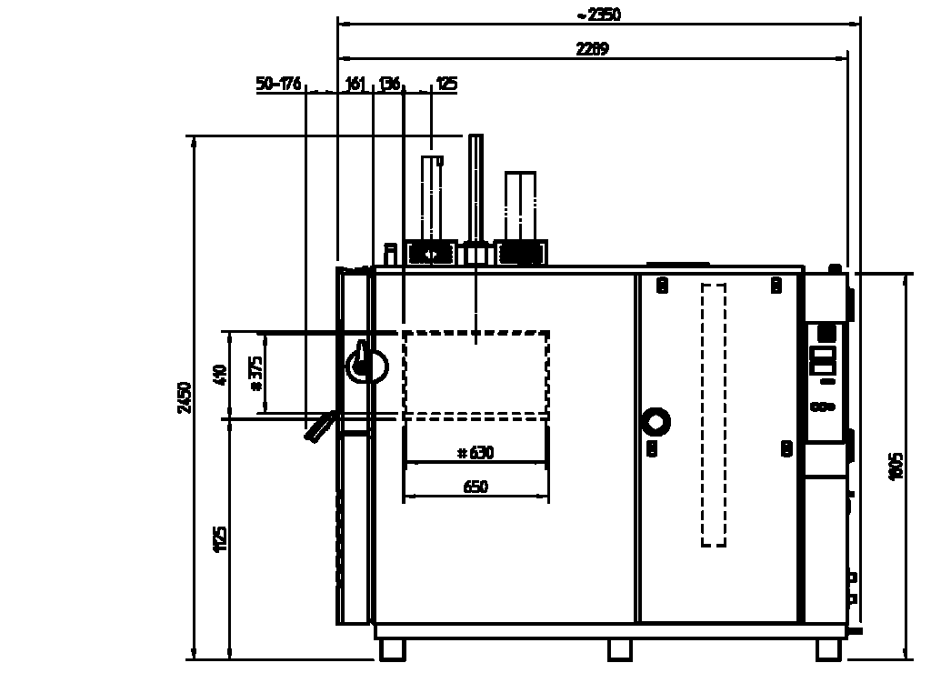 ShockEvent T/120/V2 外形図 側面